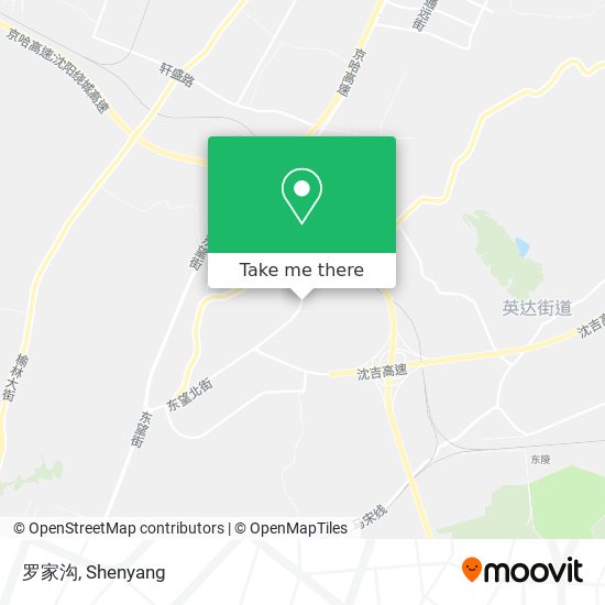 罗家沟 map