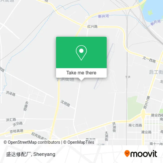 盛达修配厂 map