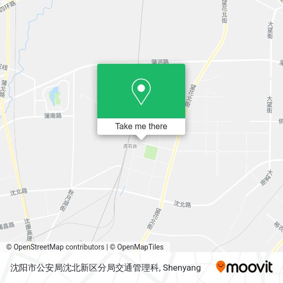 沈阳市公安局沈北新区分局交通管理科 map