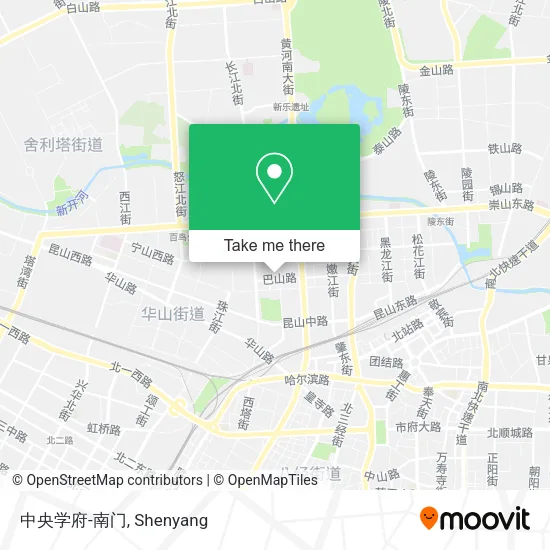中央学府-南门 map