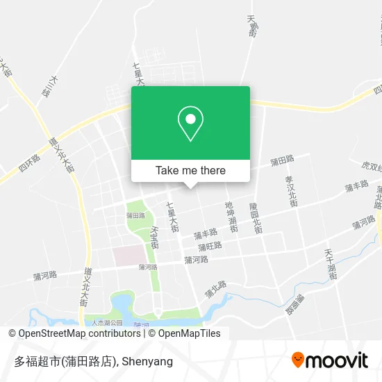多福超市(蒲田路店) map