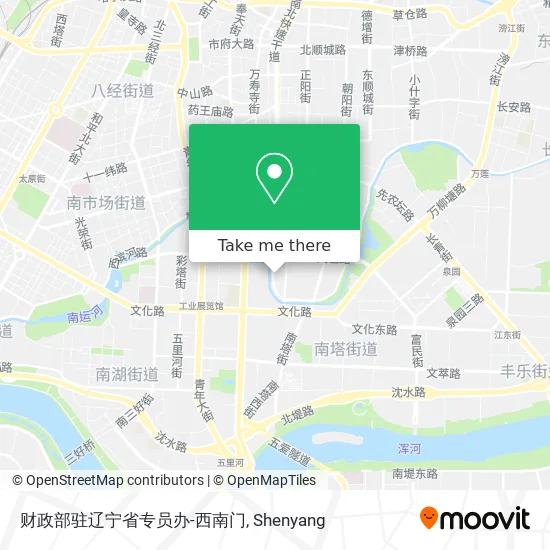 财政部驻辽宁省专员办-西南门 map