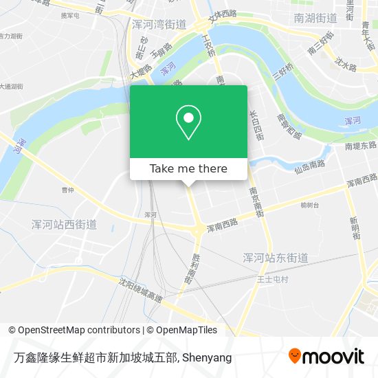 万鑫隆缘生鲜超市新加坡城五部 map