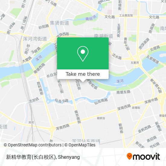 新精华教育(长白校区) map