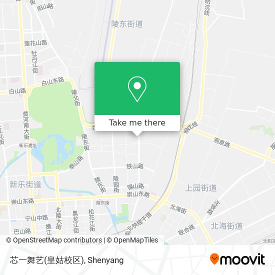 芯一舞艺(皇姑校区) map