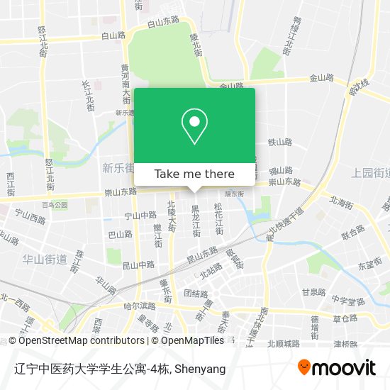 辽宁中医药大学学生公寓-4栋 map