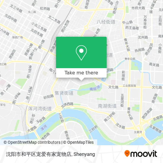 沈阳市和平区宠爱有家宠物店 map