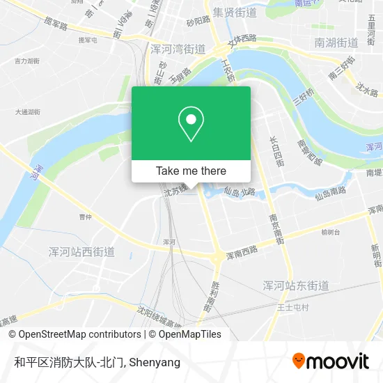 和平区消防大队-北门 map