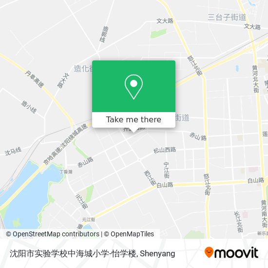 沈阳市实验学校中海城小学-怡学楼 map