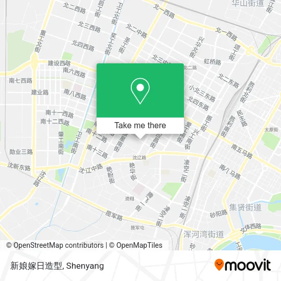 新娘嫁日造型 map