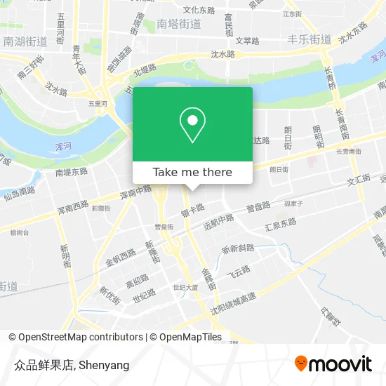 众品鲜果店 map