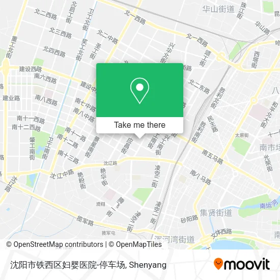 沈阳市铁西区妇婴医院-停车场 map