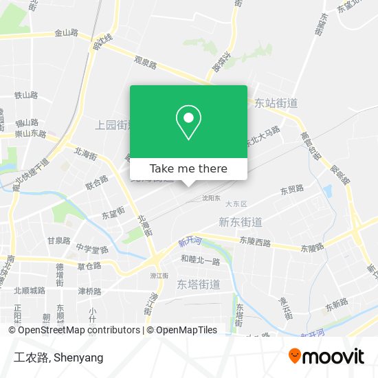 工农路 map