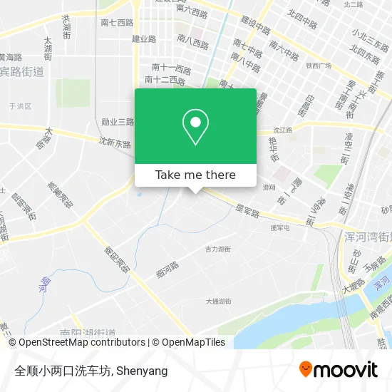 全顺小两口洗车坊 map