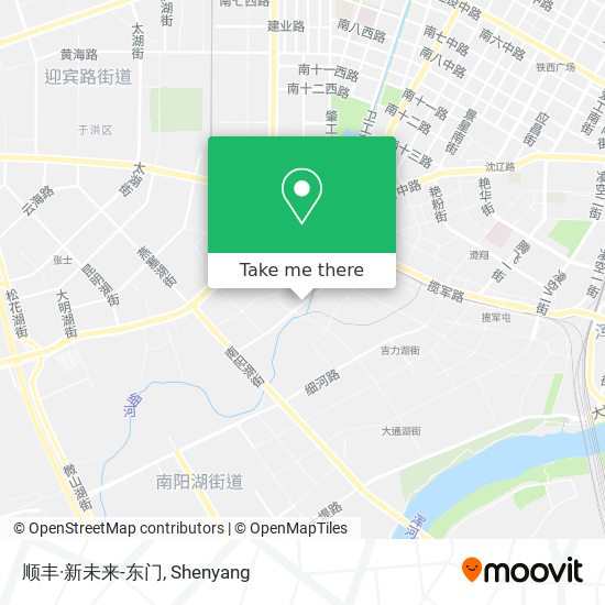 顺丰·新未来-东门 map