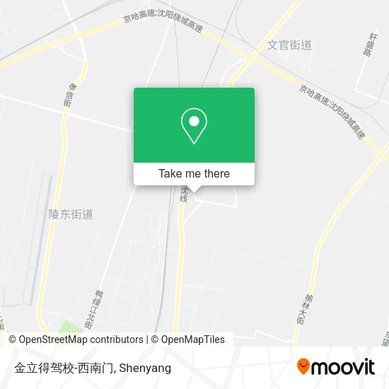金立得驾校-西南门 map