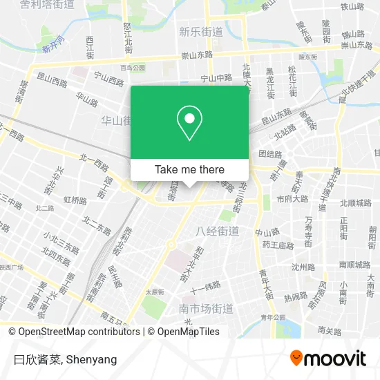 曰欣酱菜 map