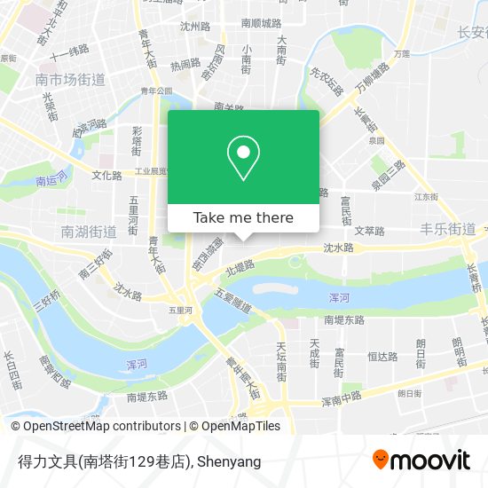 得力文具(南塔街129巷店) map