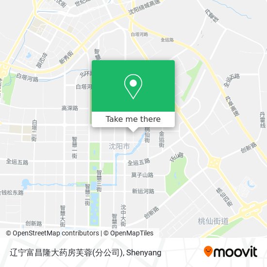 辽宁富昌隆大药房芙蓉(分公司) map