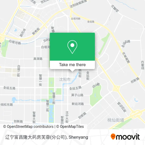 辽宁富昌隆大药房芙蓉(分公司) map