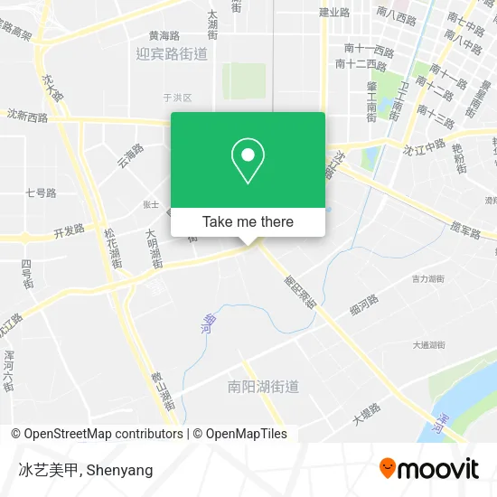 冰艺美甲 map