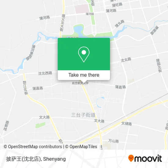 披萨王(沈北店) map