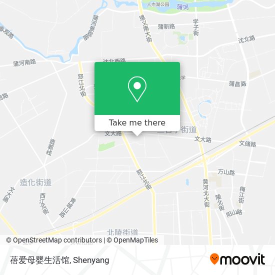 蓓爱母婴生活馆 map