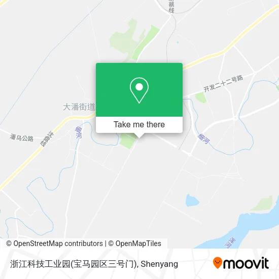 浙江科技工业园(宝马园区三号门) map
