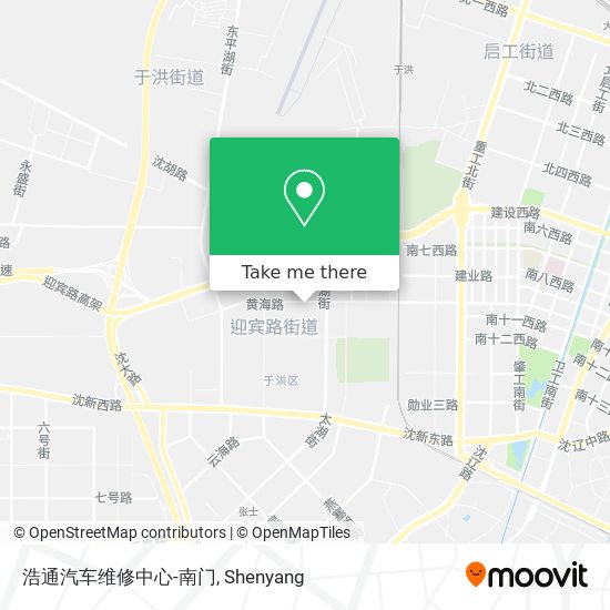 浩通汽车维修中心-南门 map