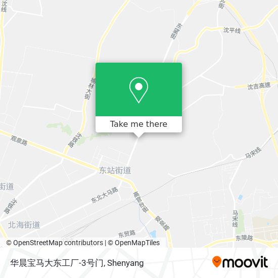 华晨宝马大东工厂-3号门 map