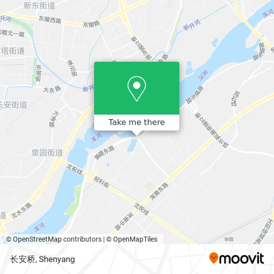 长安桥 map