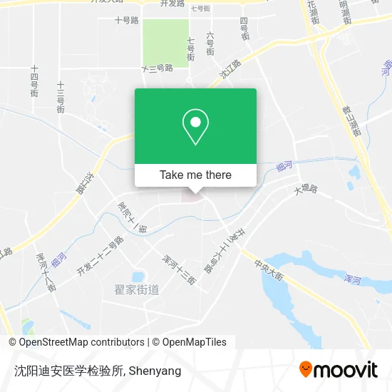 沈阳迪安医学检验所 map