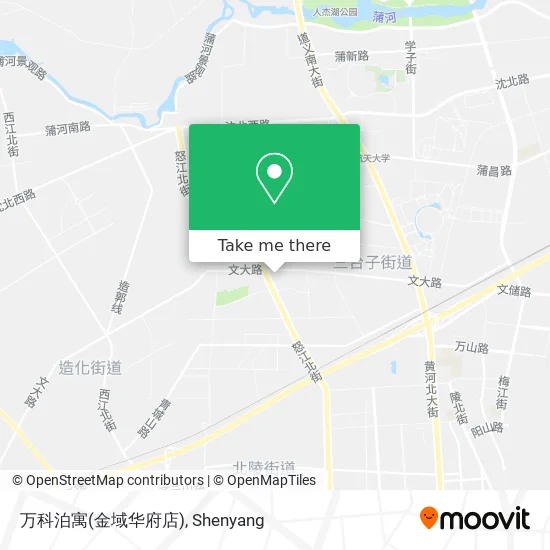 万科泊寓(金域华府店) map