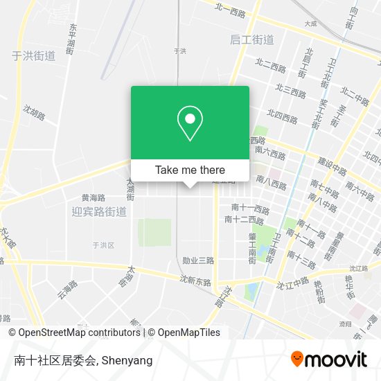 南十社区居委会 map