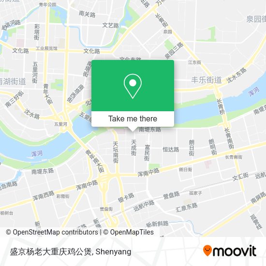盛京杨老大重庆鸡公煲 map
