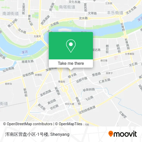 浑南区营盘小区-1号楼 map
