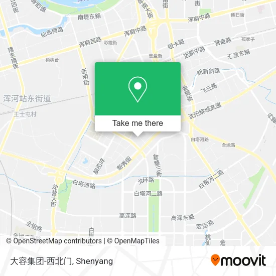 大容集团-西北门 map