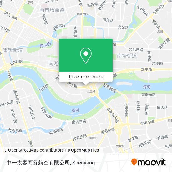 中一太客商务航空有限公司 map