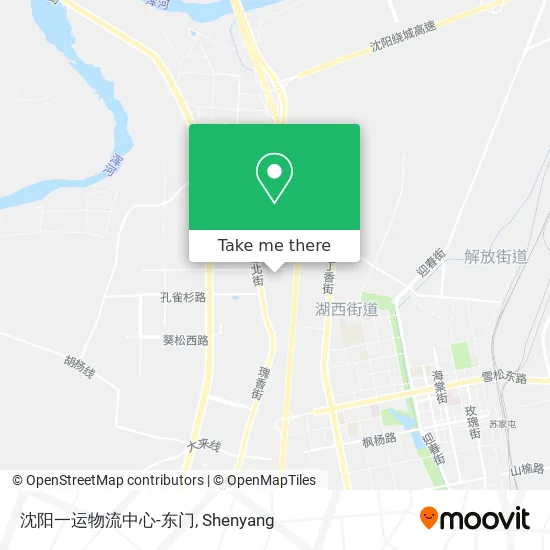 沈阳一运物流中心-东门 map