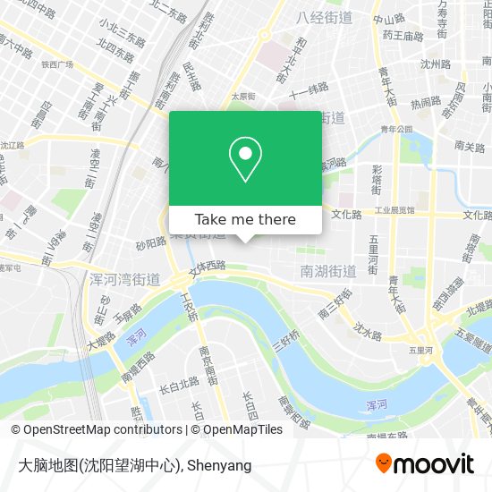 大脑地图(沈阳望湖中心) map