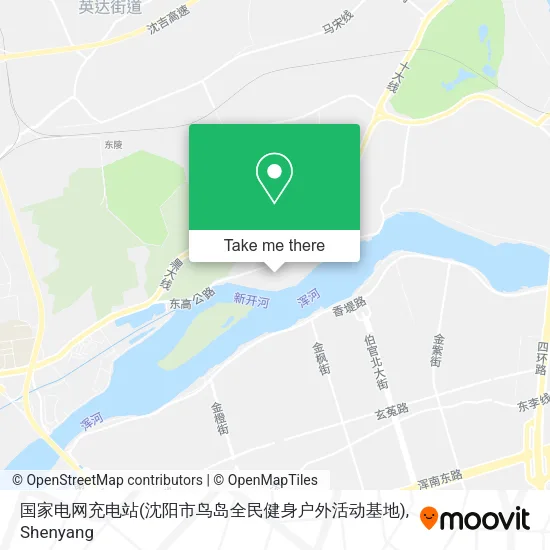 国家电网充电站(沈阳市鸟岛全民健身户外活动基地) map