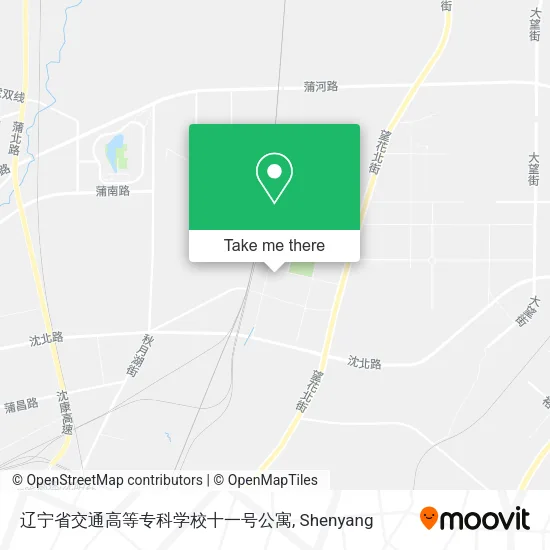 辽宁省交通高等专科学校十一号公寓 map