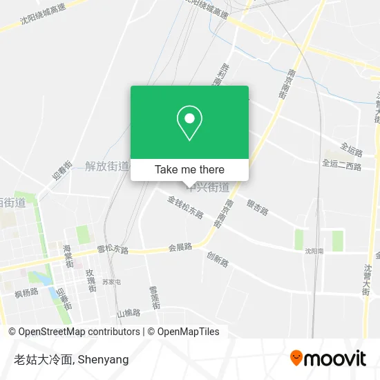 老姑大冷面 map