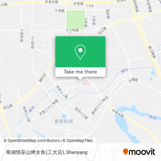 蜀湘情巫山烤全鱼(工大店) map