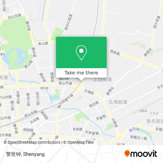 警世钟 map