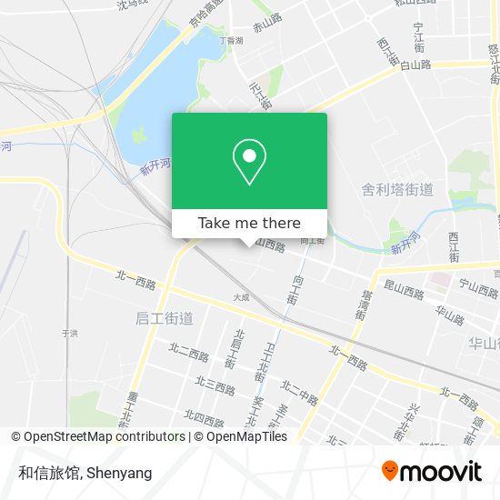 和信旅馆 map