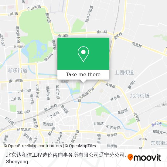 北京达和信工程造价咨询事务所有限公司辽宁分公司 map