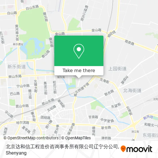 北京达和信工程造价咨询事务所有限公司辽宁分公司 map