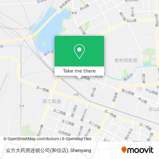 众方大药房连锁公司(和信店) map