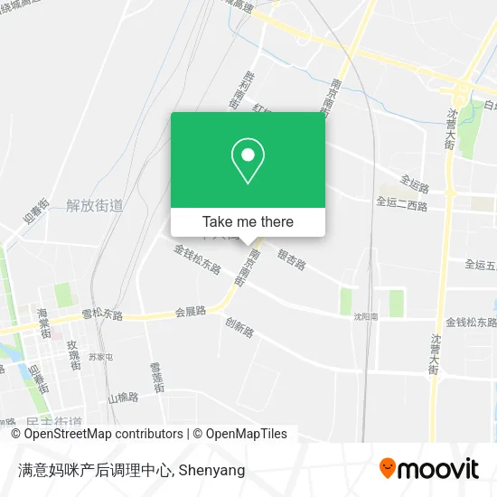 满意妈咪产后调理中心 map